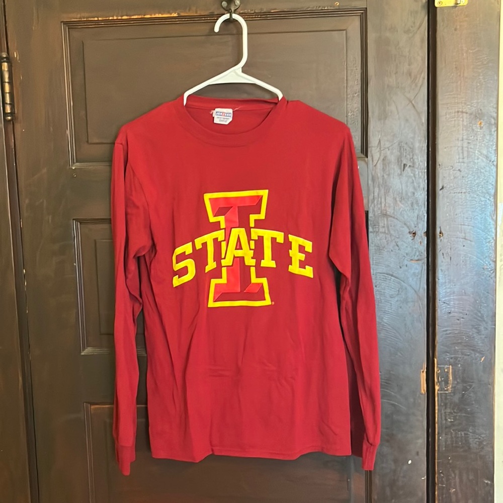 Iowa State Long Sleeve T Shirt, Size Small